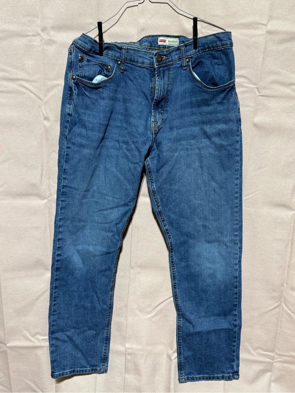 Wrangler Men's Dark Blue athletic Fit Jeans 32x30